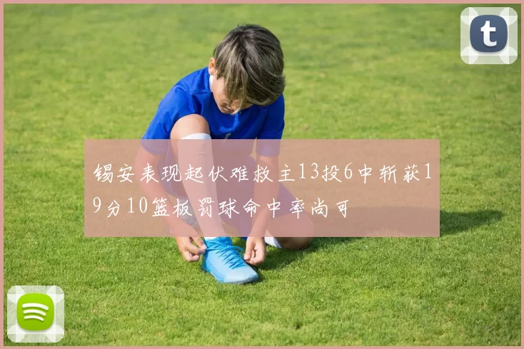 锡安表现起伏难救主13投6中斩获19分10篮板罚球命中率尚可